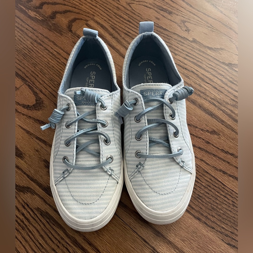 Sperry Blue Striped Top-sider size 6